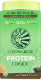 Sunwarrior Protéine riz brun bio chocolat yaourt végétal