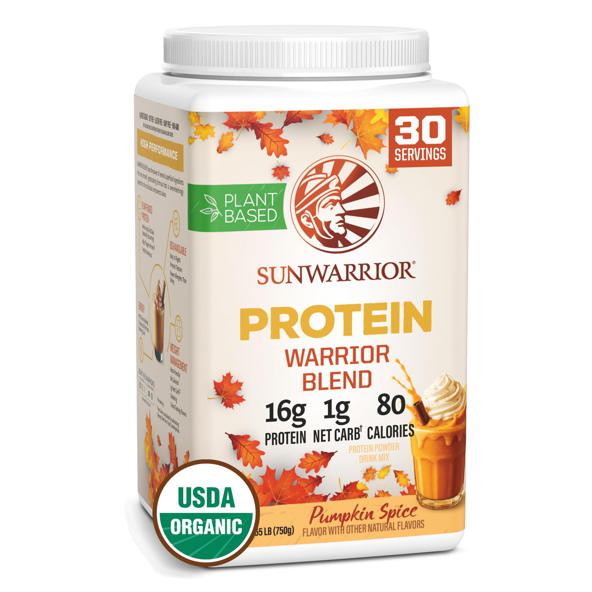 Sunwarrior Protéine Vegan potiron épice poudre: texture onctueuse idéale pour shakes