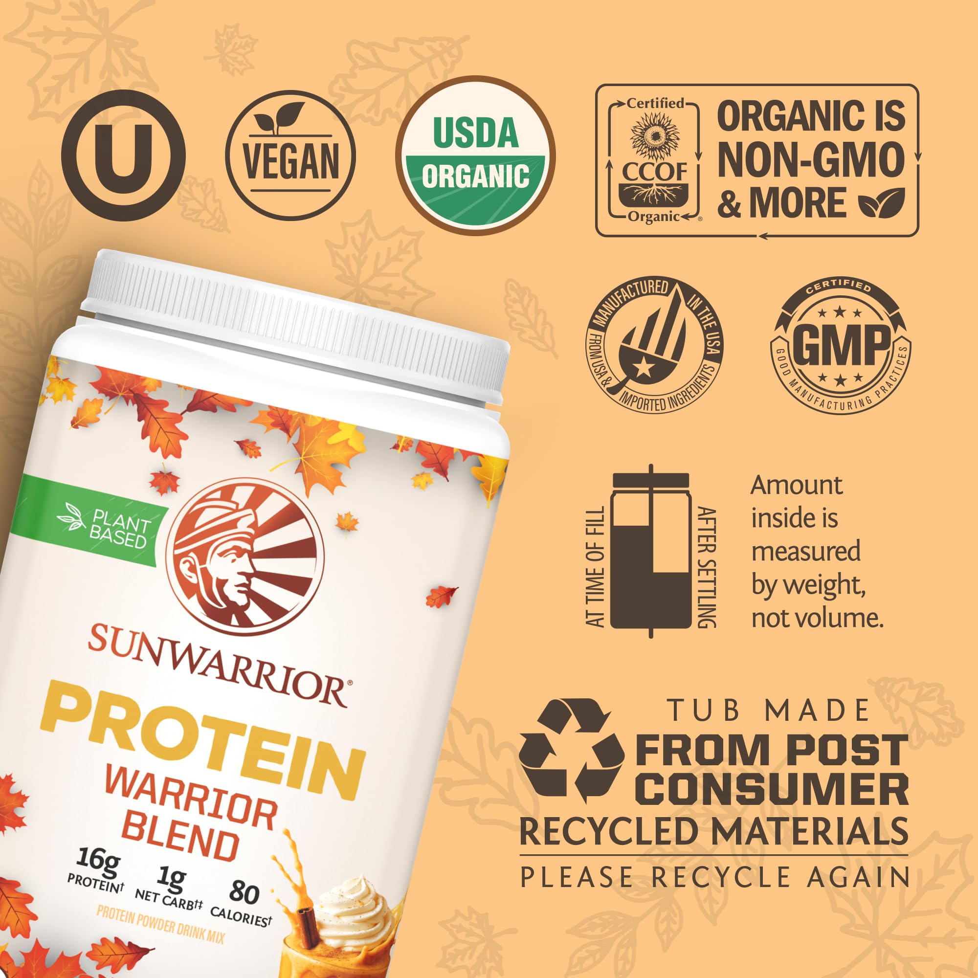 Sunwarrior Protéine Vegan texture cremeuse, base idéale pour smoothies