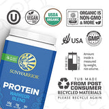 Sunwarrior chocolat en poudre, porte-portions 30 pour smoothies post-entraînement.