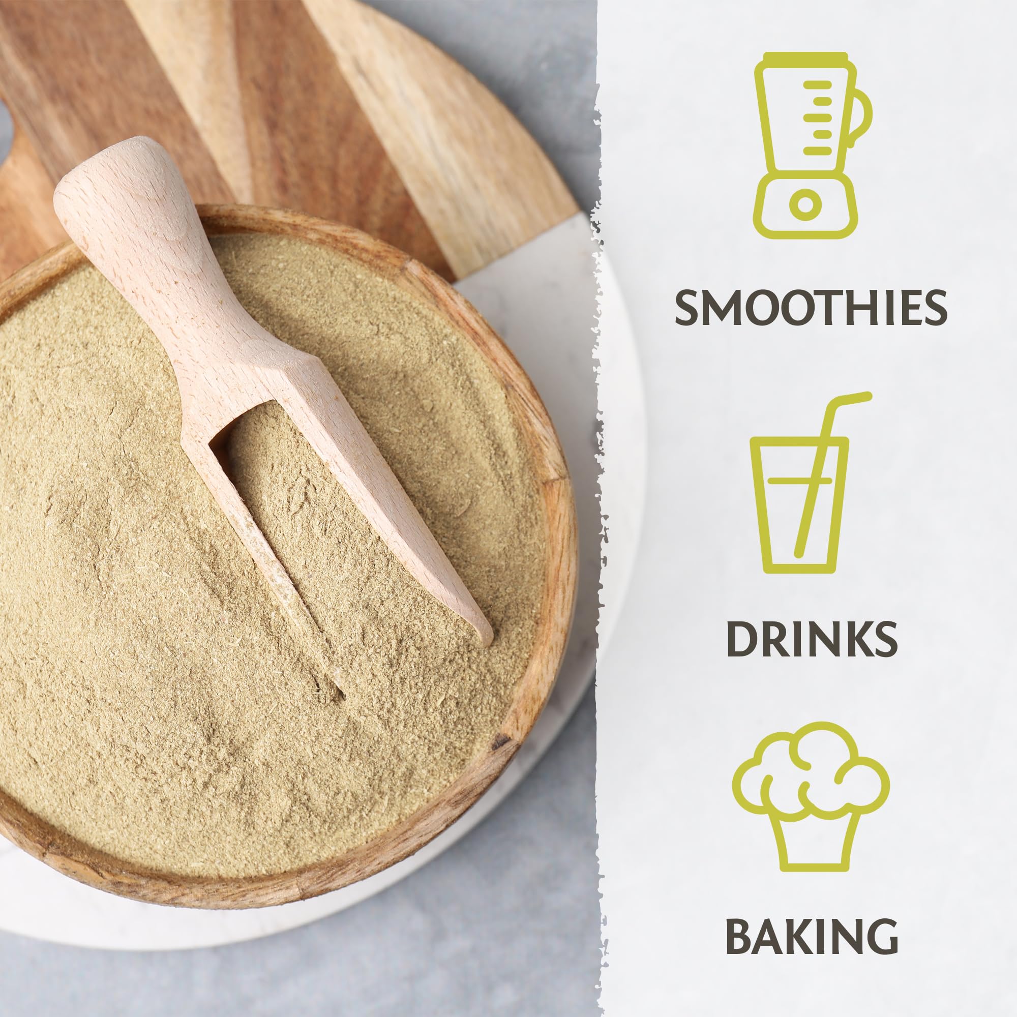 Sunwarrior Psyllium Husk Poire Flocons Avoine: intégration rapide dans le petit-déjeuner sain