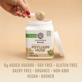 Sunwarrior Psyllium sans gluten et vegan, certifié biologique.