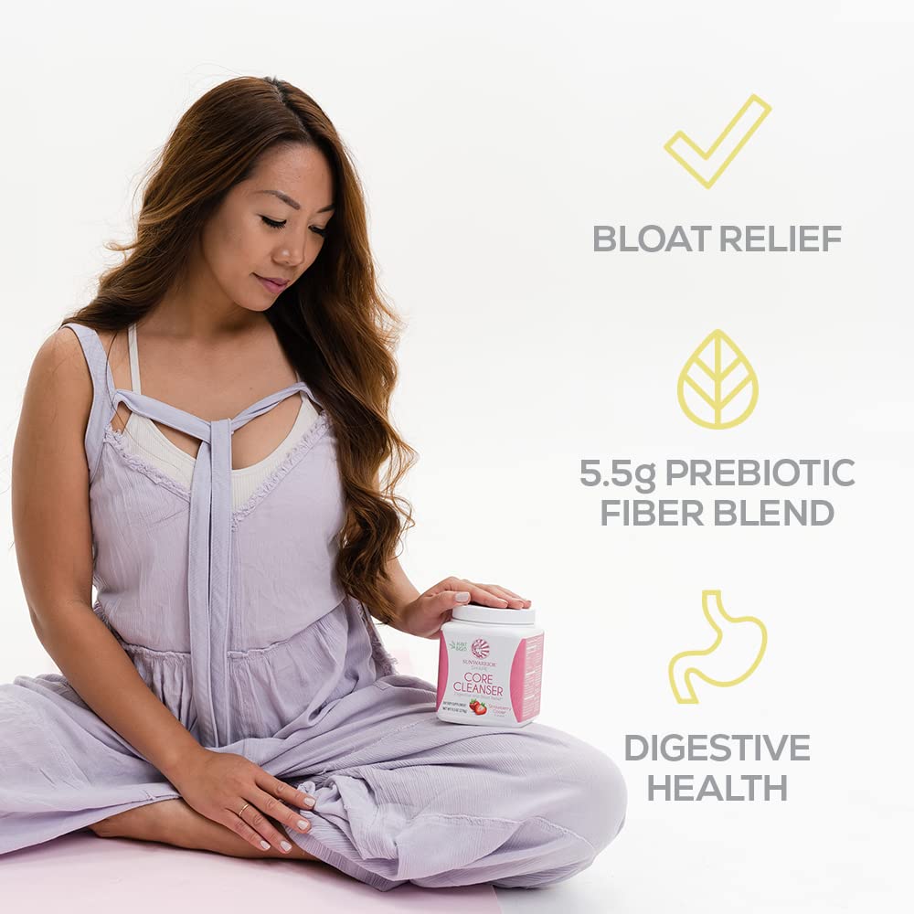 Ingrédients prébiotiques Sunfiber et baobab dans Shape Core Cleanser.