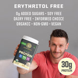 Smoothie vanille Sunwarrior, goût doux et énergie naturelle