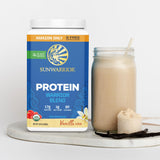 Texture crèmeuse Sunwarrior, préparation facile pour smoothies rapides
