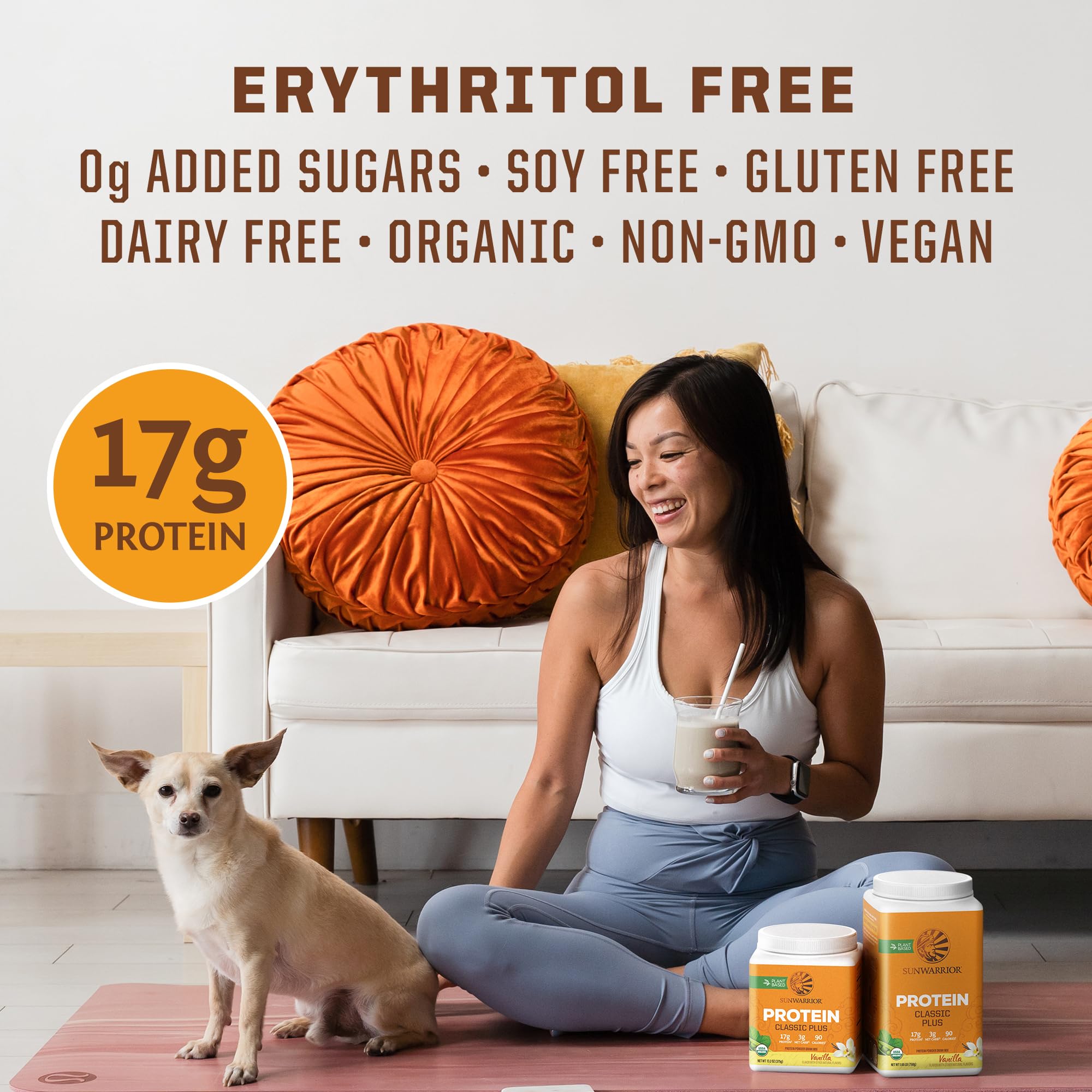Sunwarrior Vanille Yaourt — parfait pour renforcer votre dessert protéiné