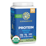 Sunwarrior Warrior Blend boîte 750 g, protéine végétale biologique prête à l’emploi.