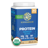 Sunwarrior Warrior Blend: poudre végane mocha riche en protéines et énergie durable