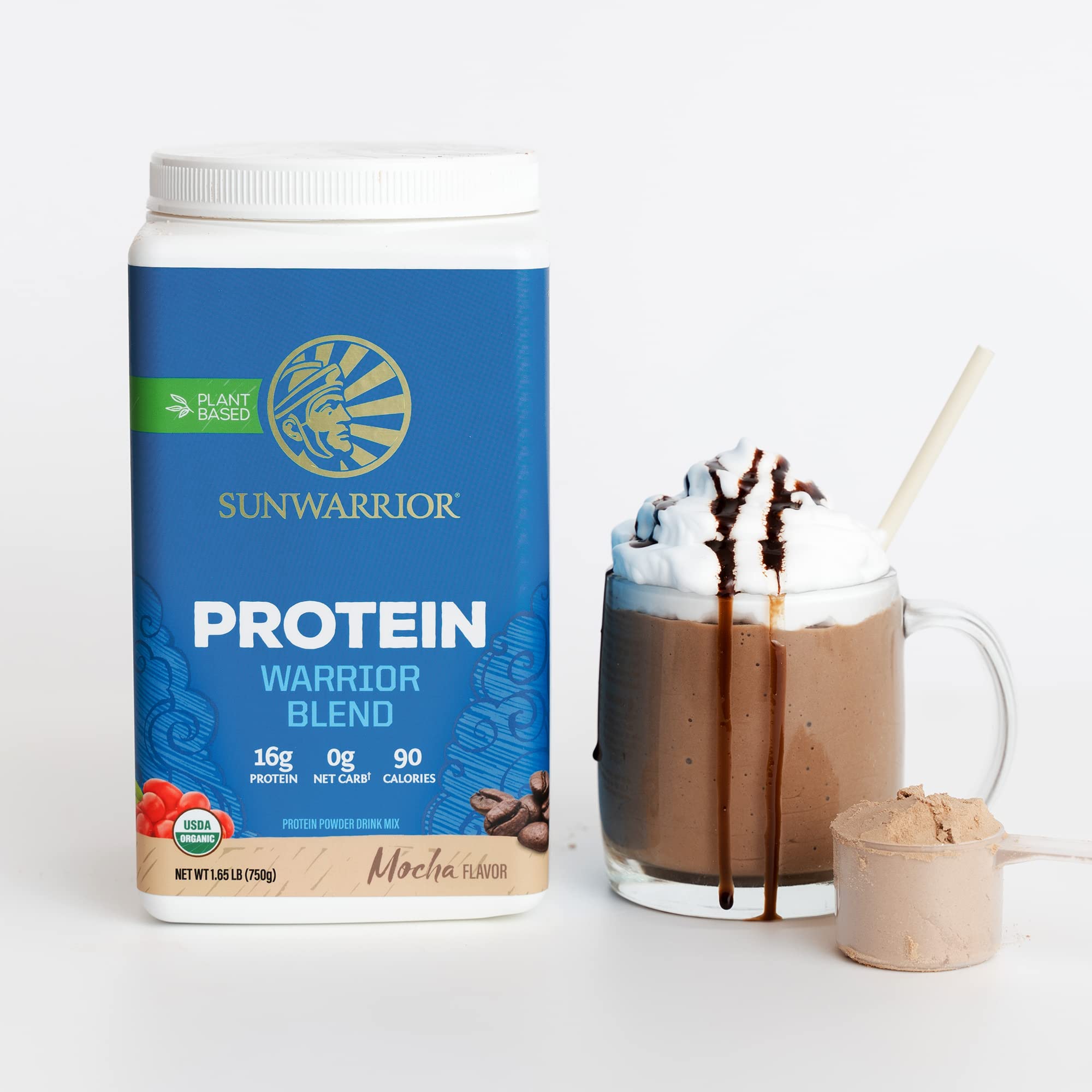 Sunwarrior Warrior Blend: mélange parfait dans une boisson gourmande