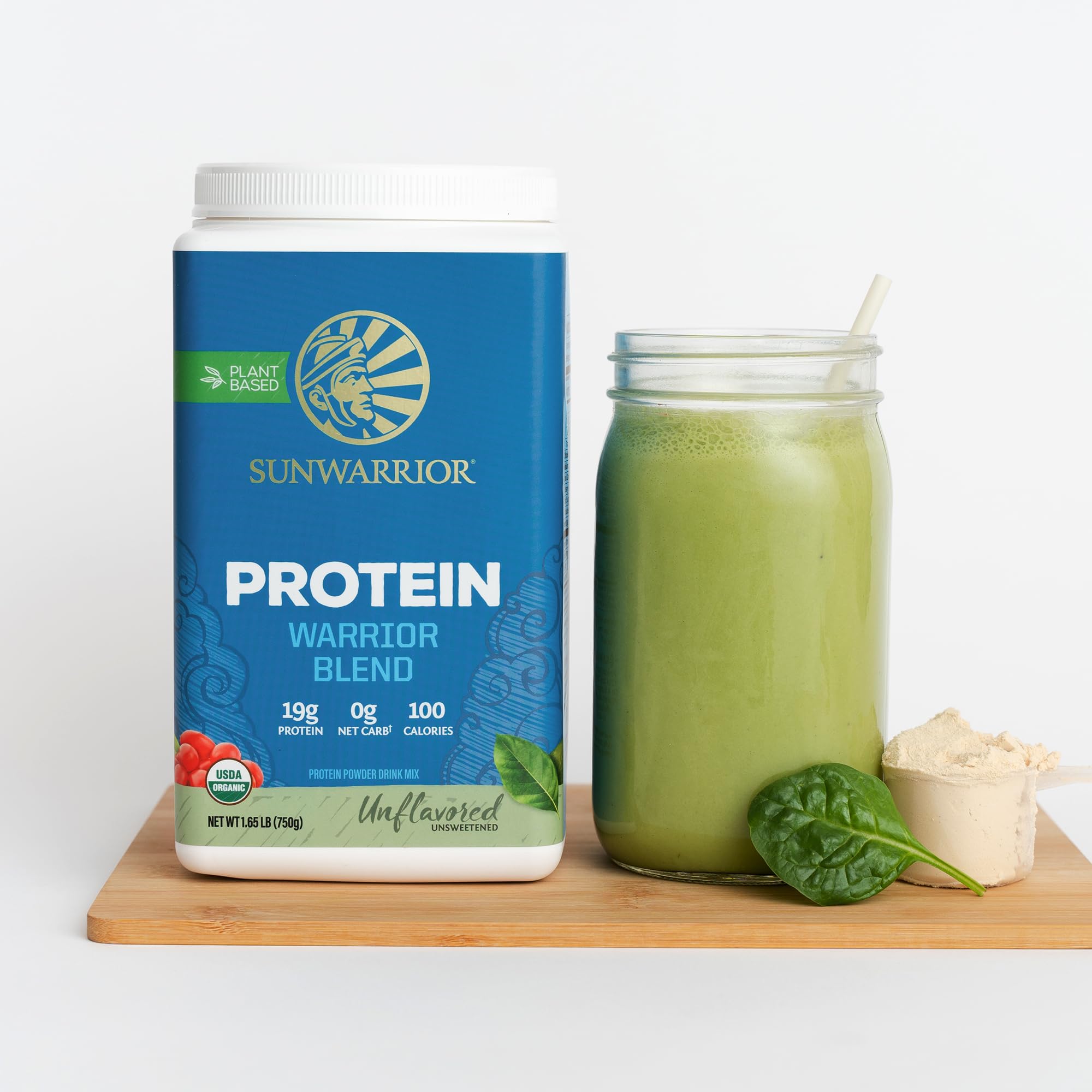 Base pour barres protéinées avec Sunwarrior Warrior Blend.