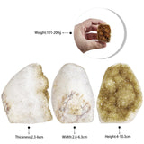 SUNYIK citrine pierre décor bureau, ambiance chaleureuse et focus zen.