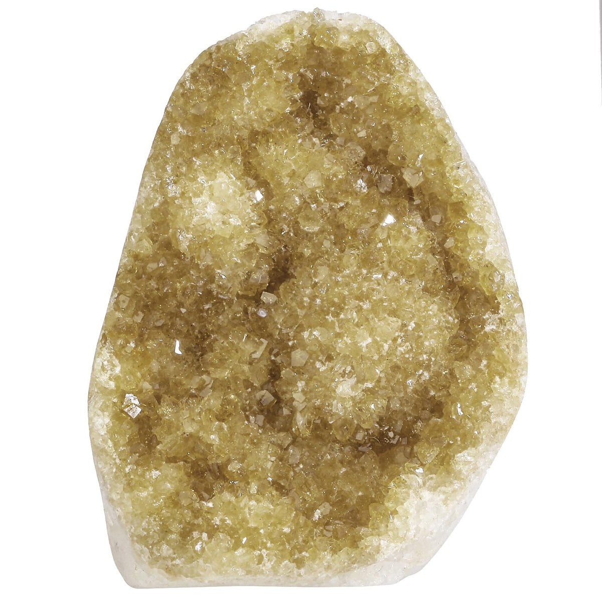 SUNYIK dalle citrine irrégulière en pose verticale, décor élégant et zen.