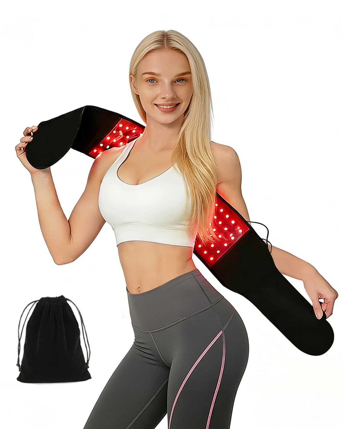 Ceinture Suokeay avec lumière infrarouge pour le dos et les muscles.