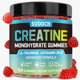 Gomme SUOOCH créatine framboise en boîte, pratique pour l'entraînement quotidien.