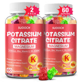 Gommes SUOOCH citrate-potassium en bouteille, apport quotidien pratique
