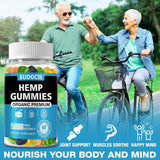 SUOOCH gélifiés chanvre, tests qualité ISO et cGMP garantissant sécurité.