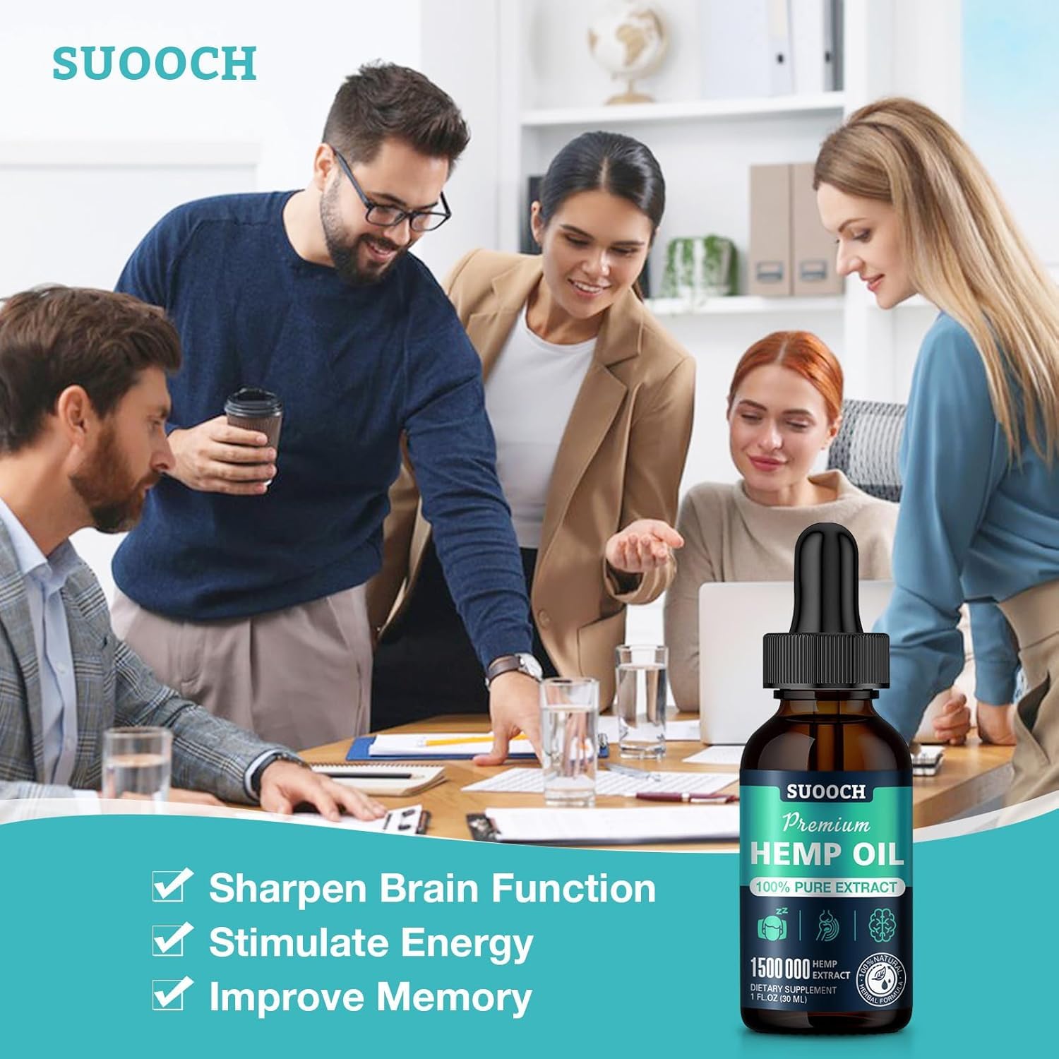 Oméga-3 et Oméga-6 pour le bien-être général avec Suooch.