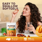 SUOOCH ingrédients non-OGM, huile de potiron pure et sans additifs.