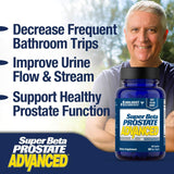 Super Beta Prostate Advanced – Pack deux bouteilles, solution pratique pour deux mois.