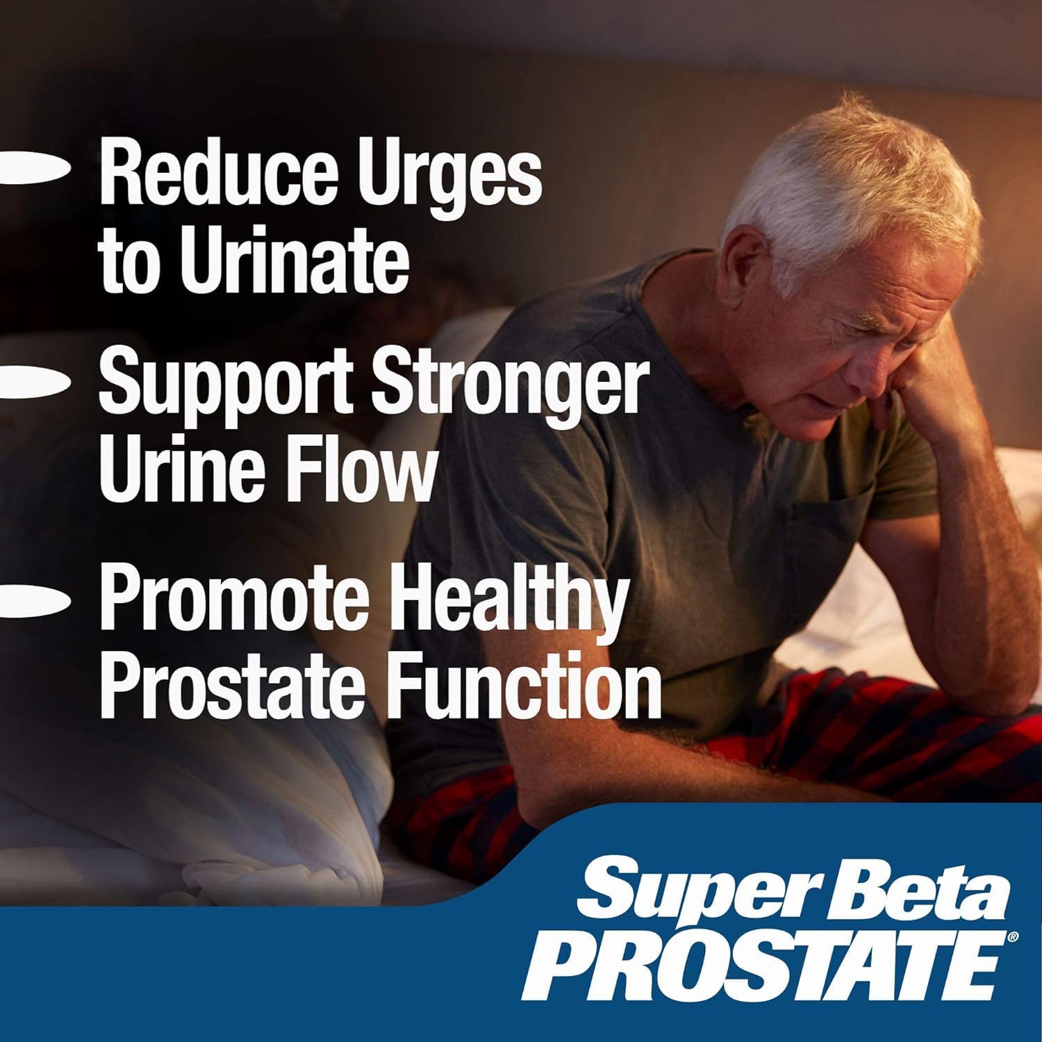 Super Beta Prostate: étiquette claire, dosage lisible et bénéfices potentiels.
