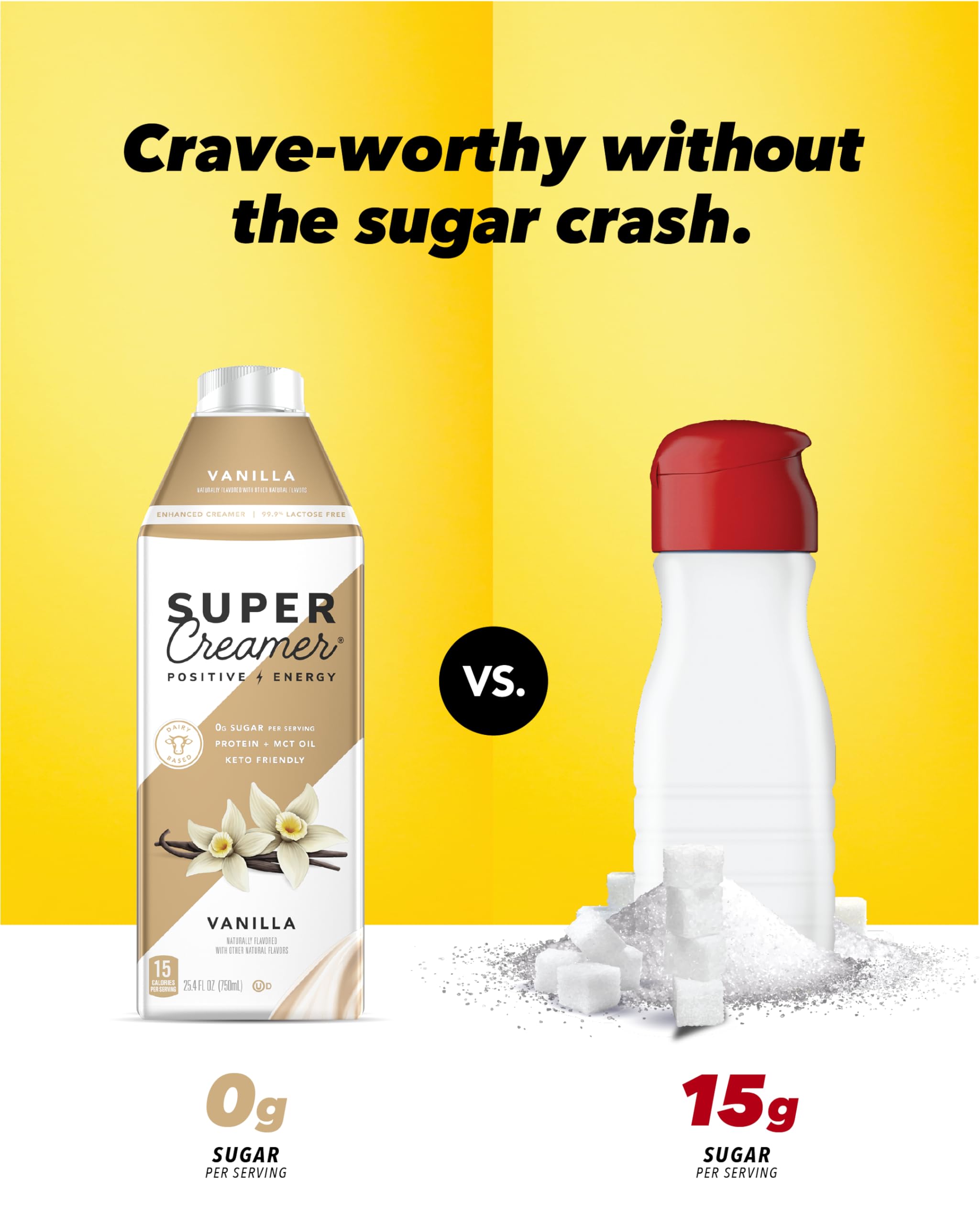 SUPER COFFEE Crème vanille – fiche nutrition pour mode de vie équilibré