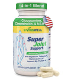 Super Joint Support – bouteille et capsules, soutien potentiel à la mobilité quotidienne.