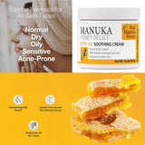 Super Natural Goods flacon Miel Manuka Aloe vera: ingrédients naturels mis en valeur.