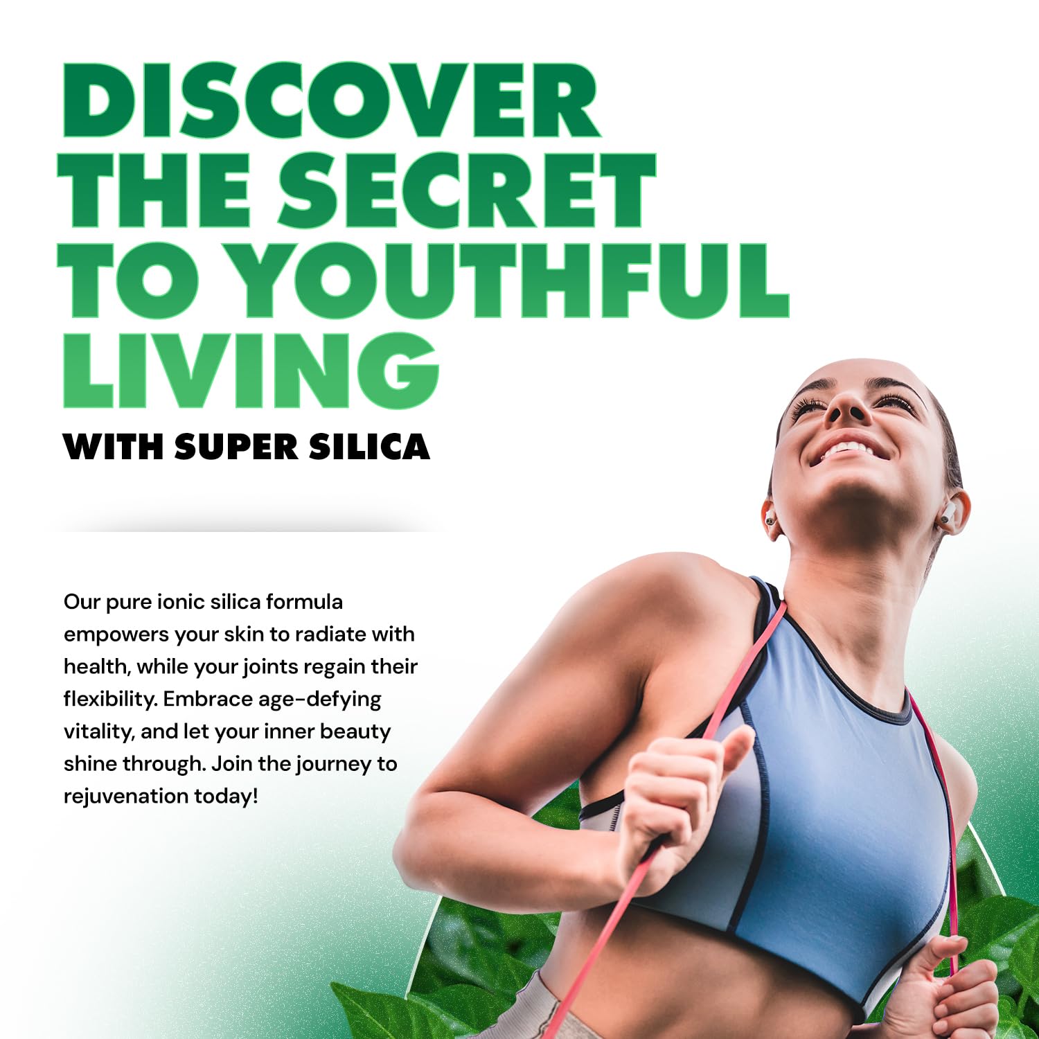 Super Silica – bienfaits beauté potentiels pour cheveux et ongles.