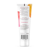 Texture crème du dentifrice SuperTeeth prébiotique fraises, brossage doux et agréable