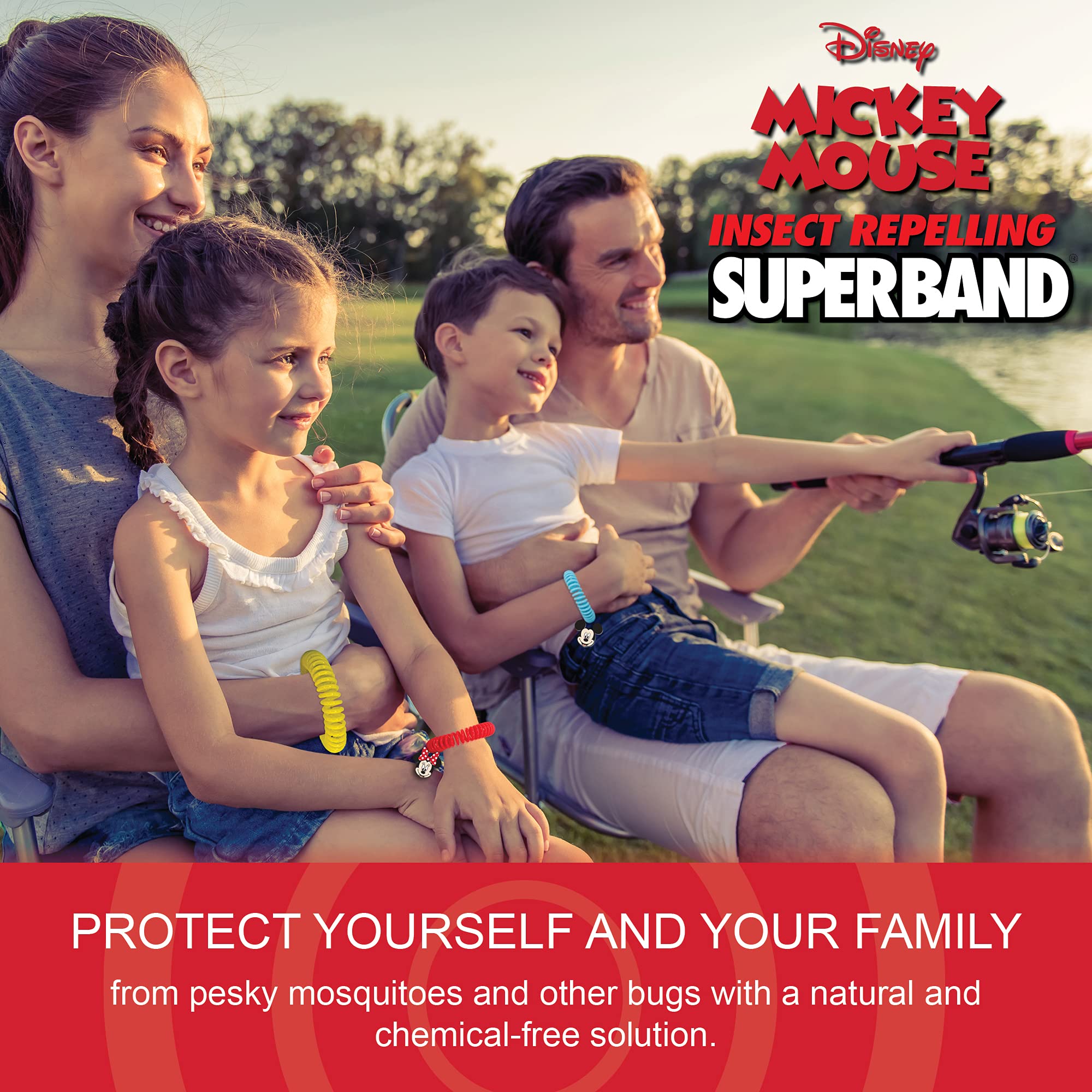 Protection SUPERBAND adaptée à la plage, au parc et au camping