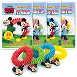 SUPERBAND Classic Disney bracelet anti-moustiques prêt à l’emploi pour sorties en plein air
