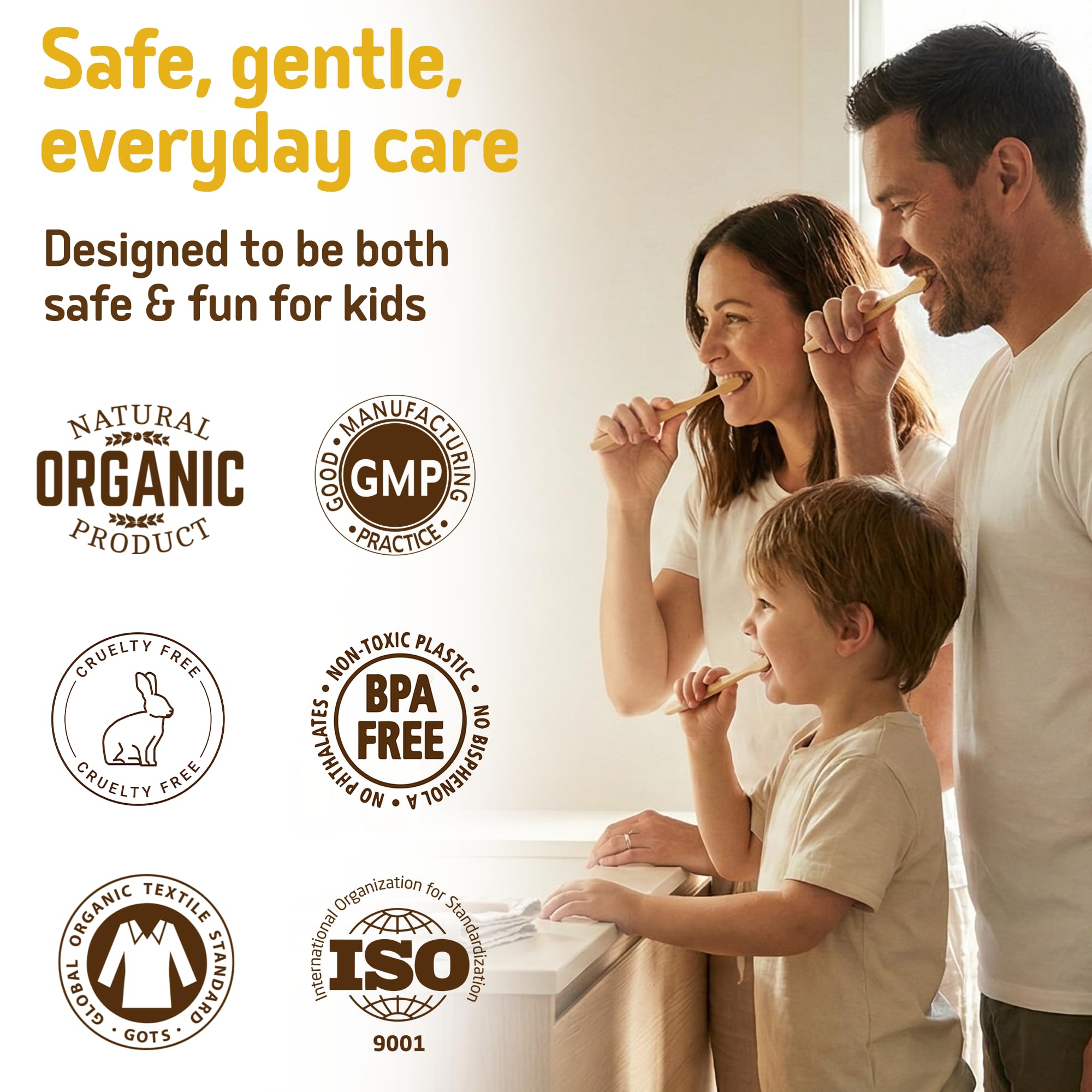 Emballage réutilisable et sans plastique de SuperBee Dentos.