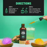 Super Liver – formule liquide facile à boire, texture douce et agréable.