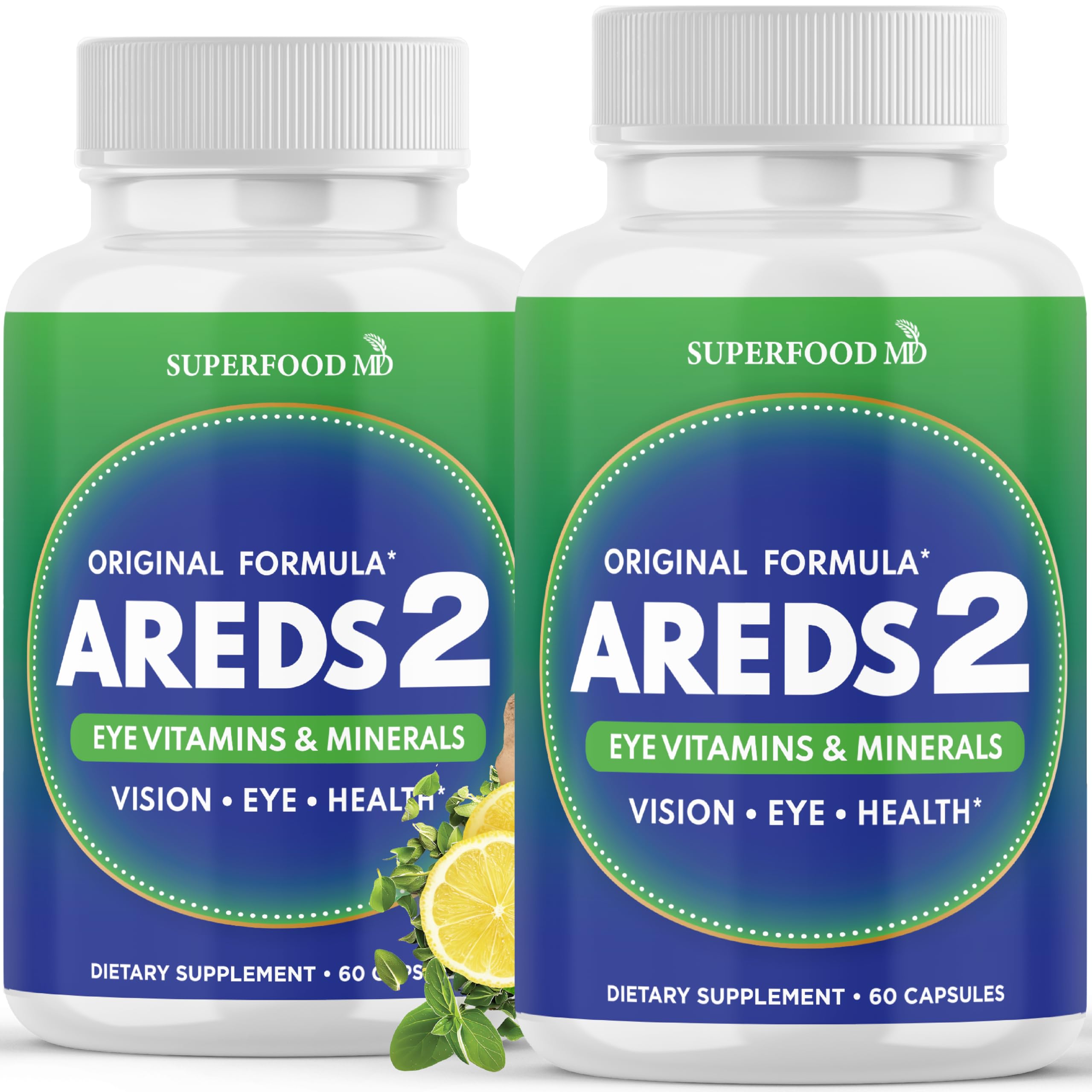 Superfood MD AREDS2 – bouteille: accès rapide à la routine quotidienne.