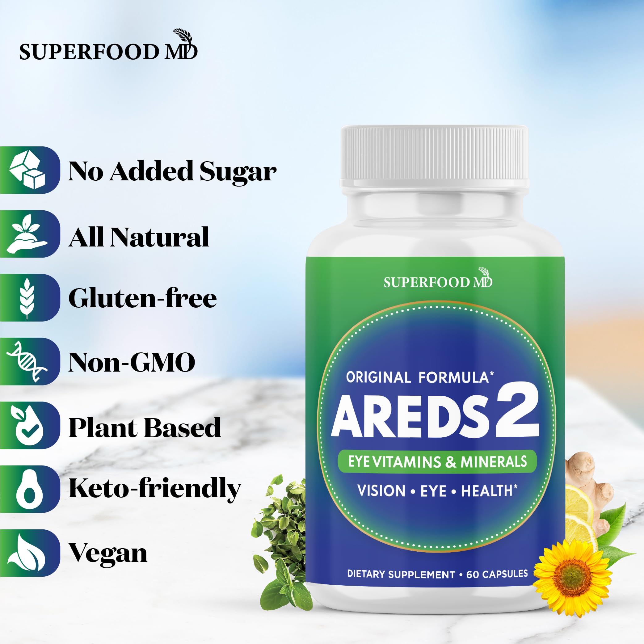Qualité et traçabilité de la formulation Superfood MD AREDS2.