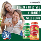 Double sceau garantissant fraîcheur sur l’emballage Superfood MD.