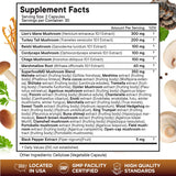 Capsules Superfood MD racine guimauve, composition naturelle pour le quotidien.