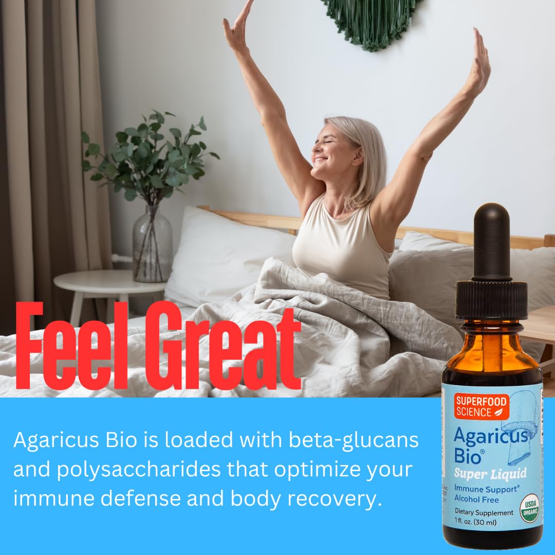 Absence d’additifs artificiels et d’OGM dans Agaricus Bio Super Liquide.