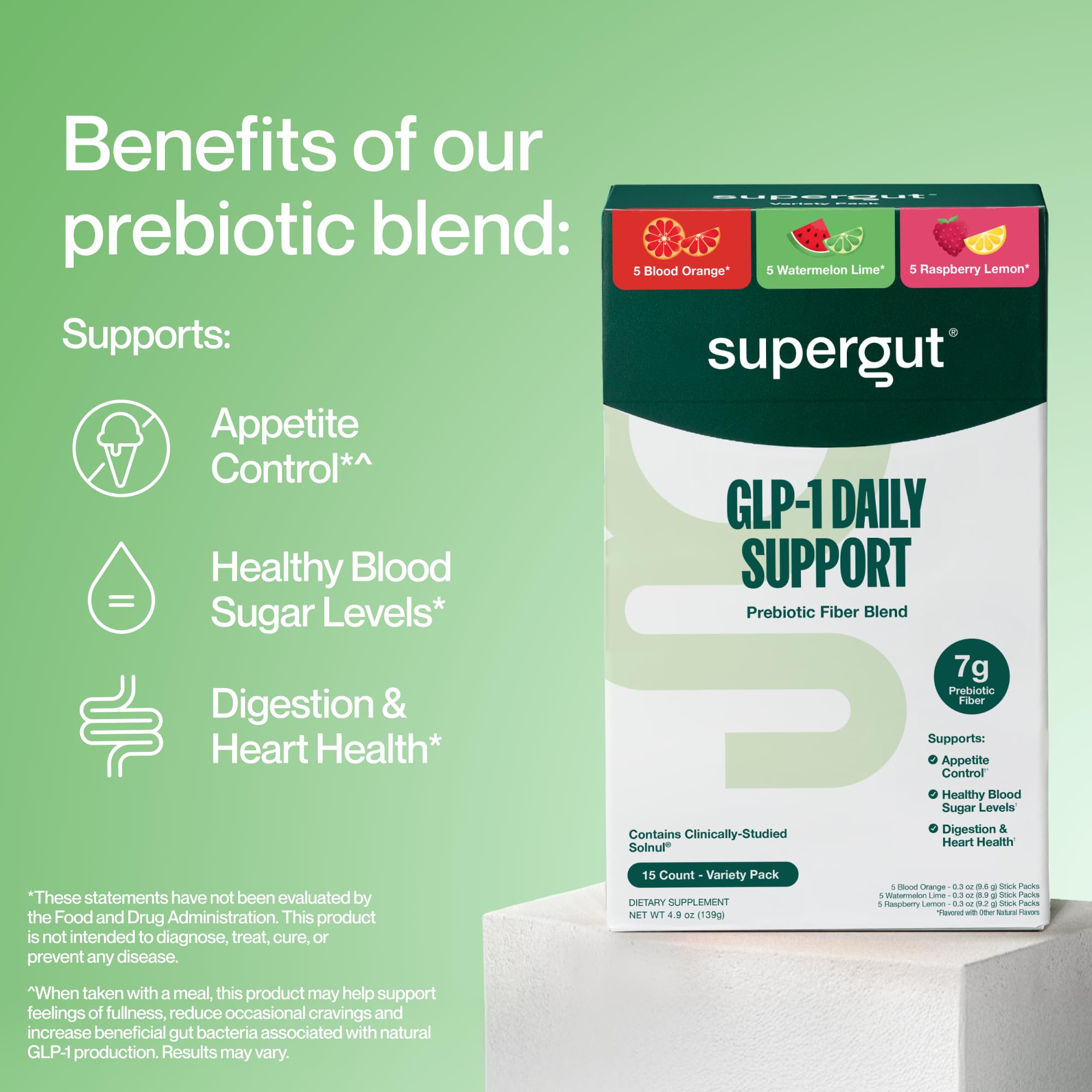 Supergut GLP1 Daily Support — dose en poudre prête à doser