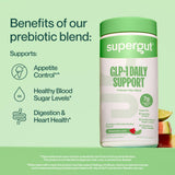 Sachet-dose de Supergut GLP1 Daily Support, dosage facile.
