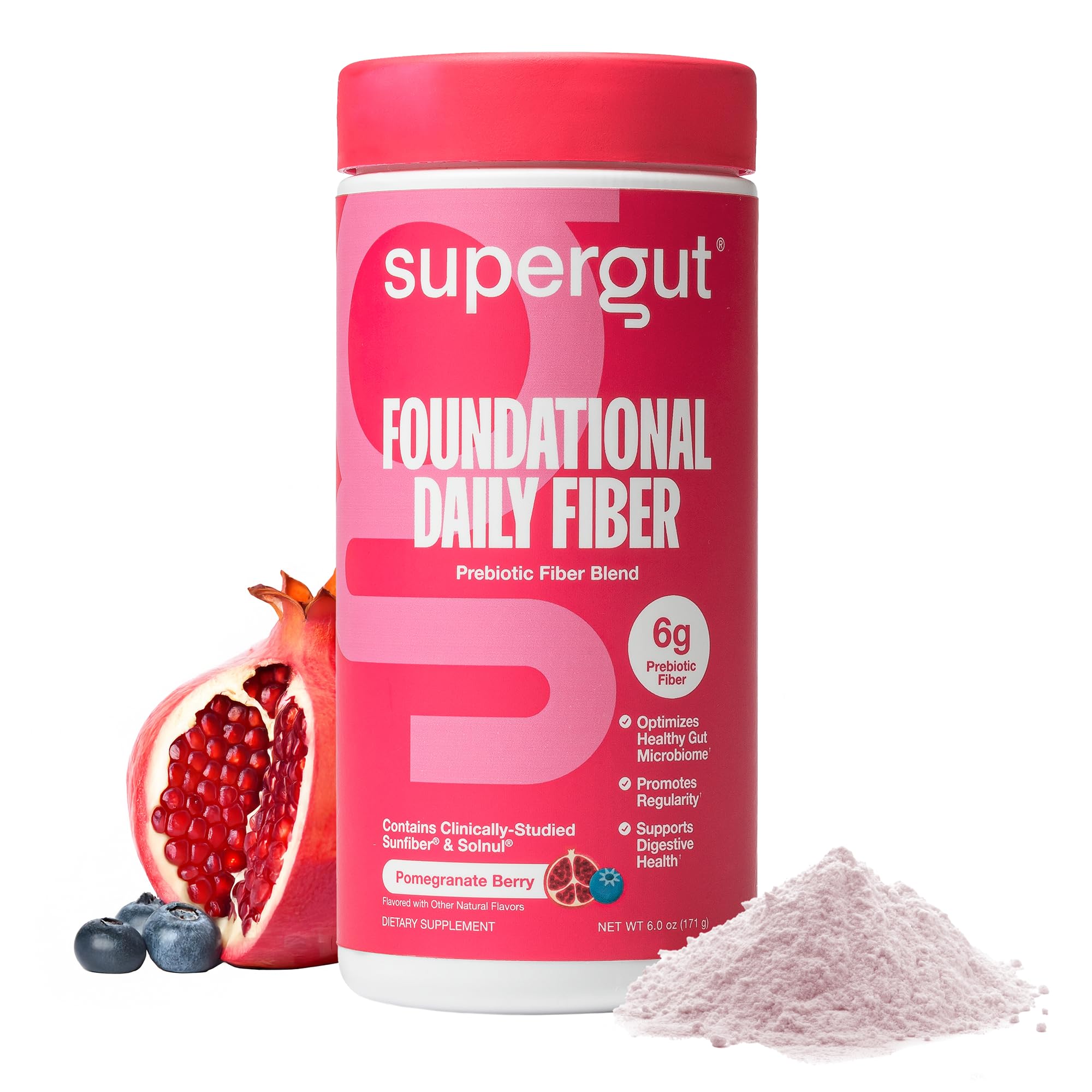 Supergut Poudre Fibres Quotidiennes Bouteille, facile à intégrer dans votre routine