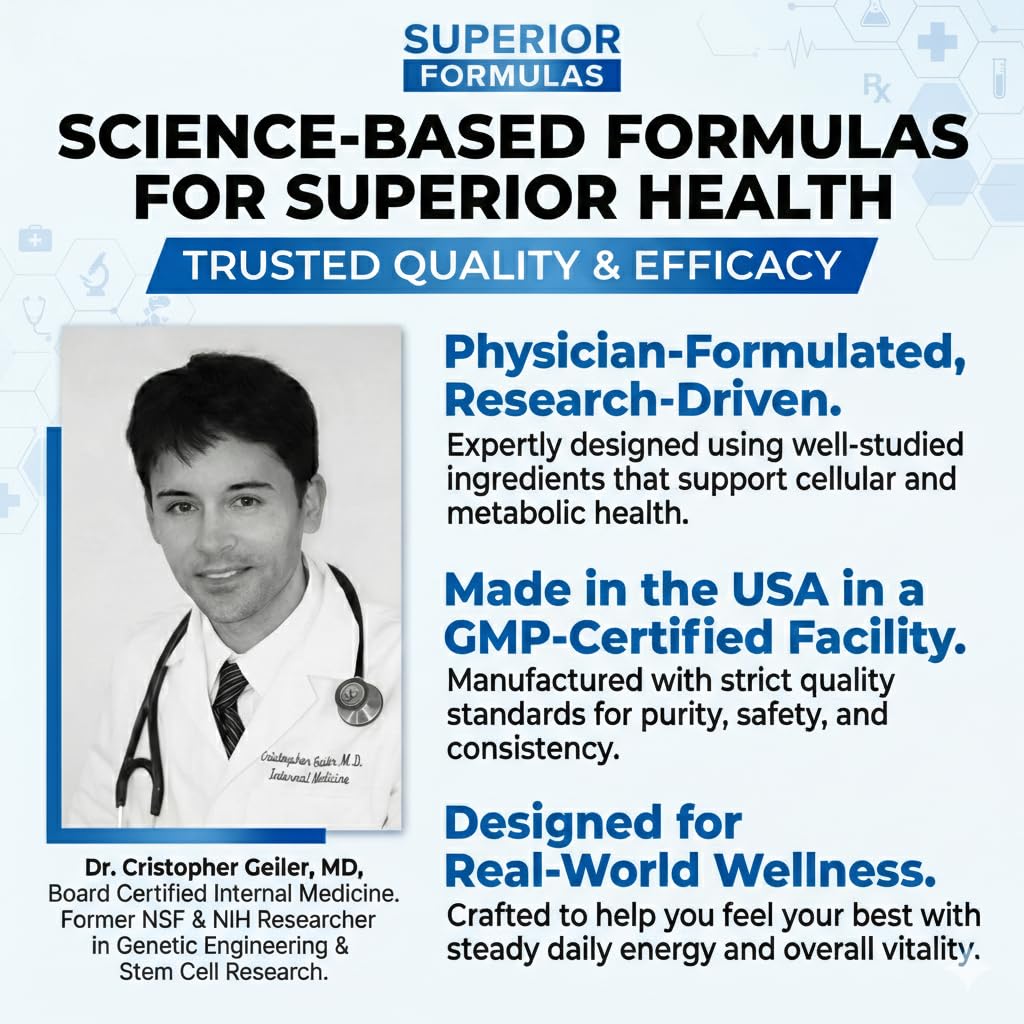 Superior Formulas NRF2 Activator : capsules faciles à prendre pour énergie durable.