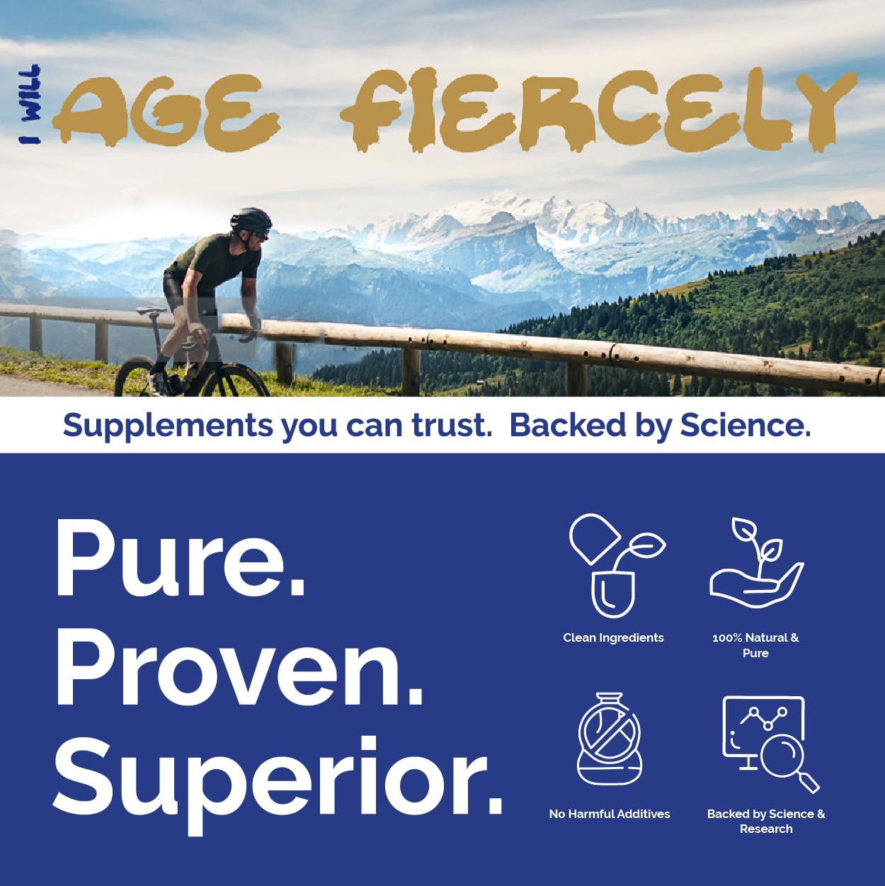 Emballage clair de Superior Labs Acétyl L-Carnitine 500 mg