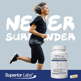 Utilisation quotidienne de Superior Labs Acétyl L-Carnitine 500 mg