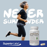 Étiquette claire Superior Labs – 65% acides boswelliques et BioPerine