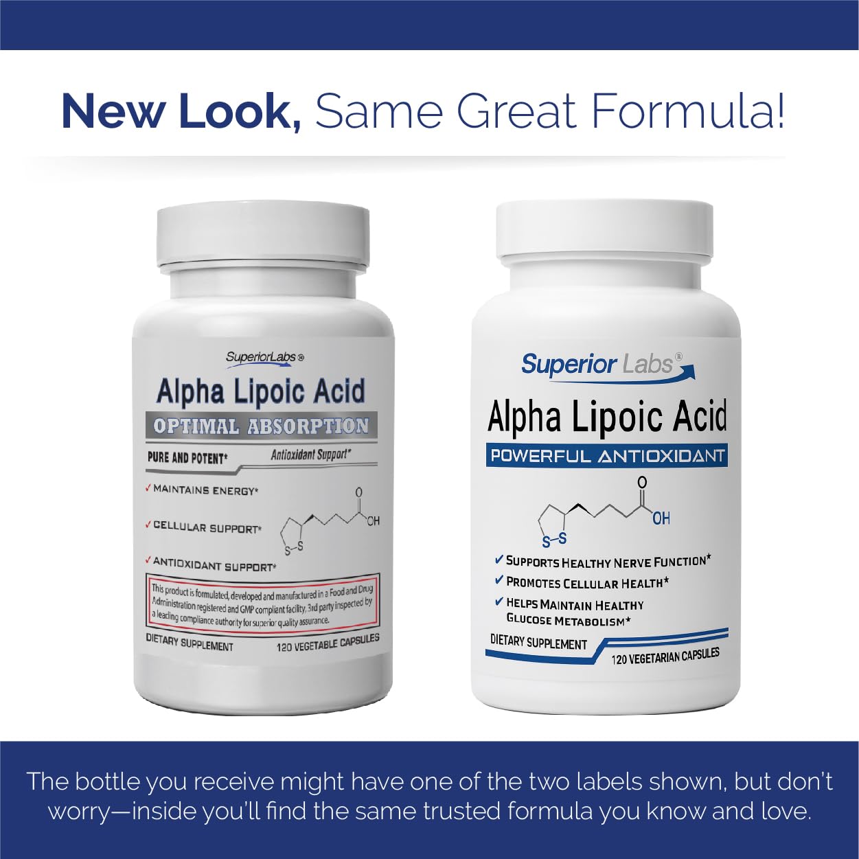 Utilisation quotidienne Alpha Lipoïque 600 mg par Superior Labs, support potentiel de bien-être.