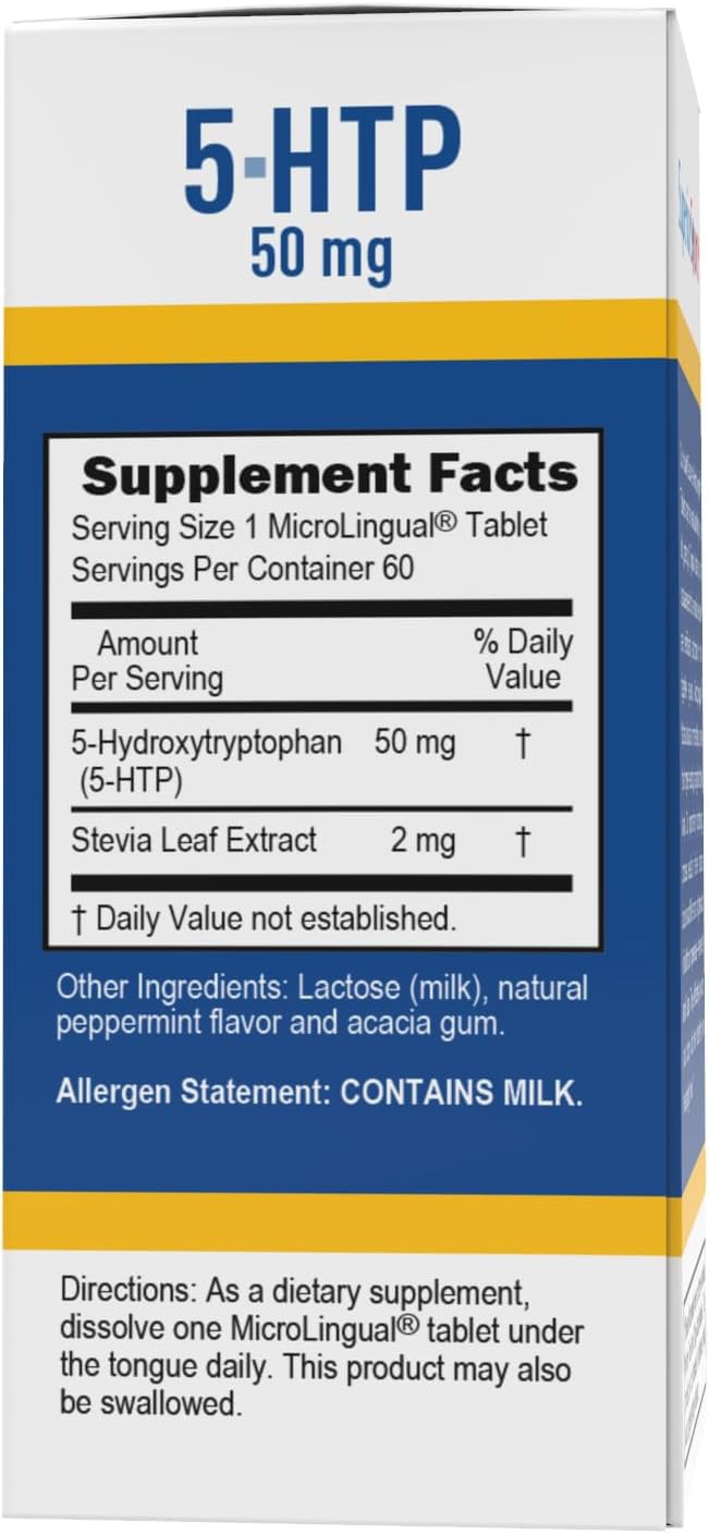 Bouteille Superior Source 5-HTP: 60 tablettes pour routine quotidienne.