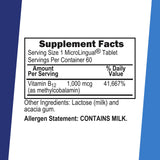 B12 1000 mcg Superior Source énergie quotidienne