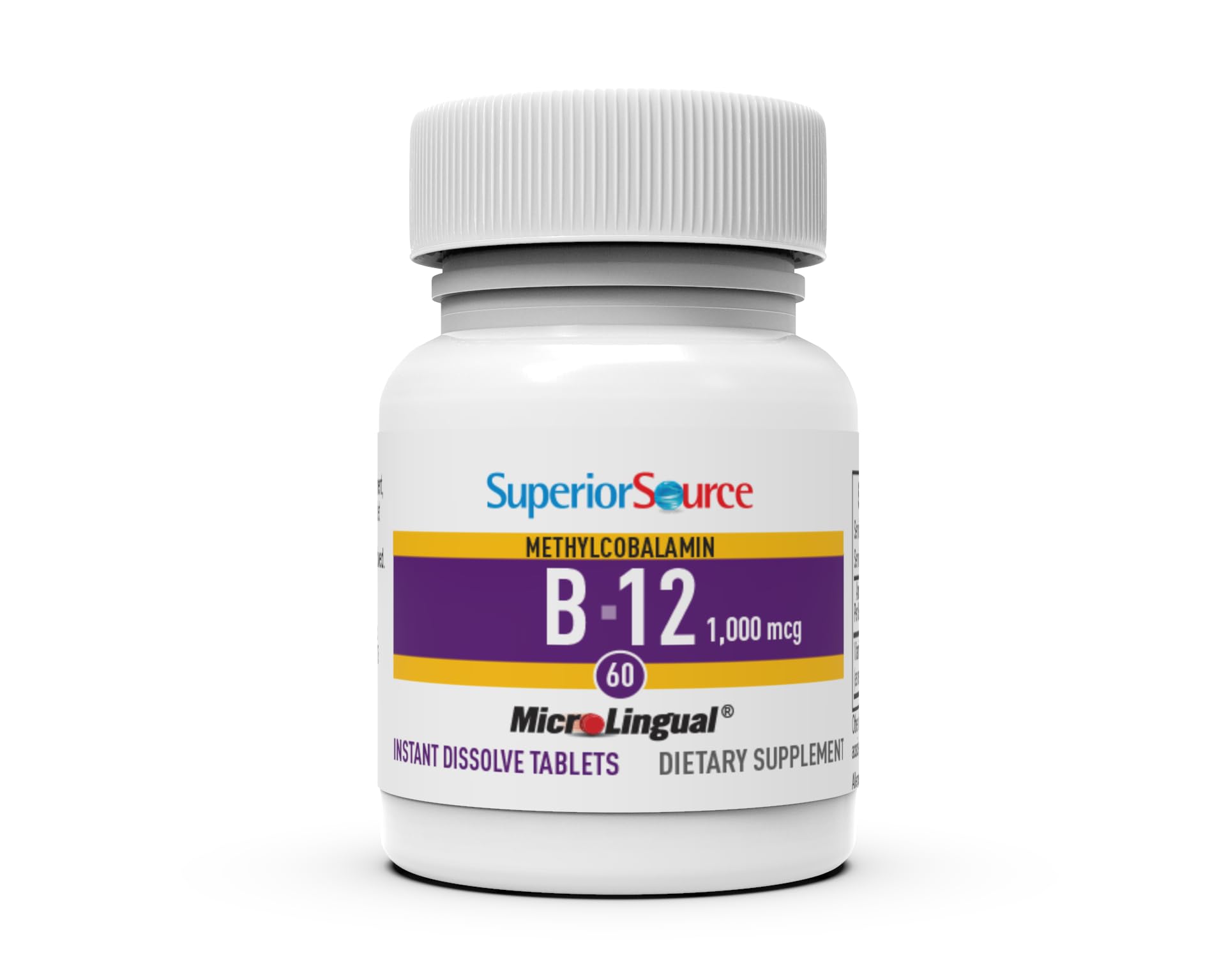 Dissolution sous langue sans eau avec Superior Source B12