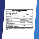 Tablettes Sublinguales Superior Source B6 et acide folique 1200 mcg.